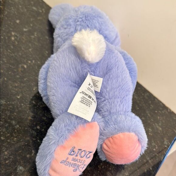 Minnie Mouse Holding Bunny 18” BluePurple 2019 DisneyStore Plush Stuff AnimalToy - Picture 8 of 12